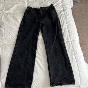 Abercrombie 90s Relaxed Jean High Rise